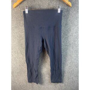 Lululemon Womans Yoga Pants Sz 4 Navy Blue